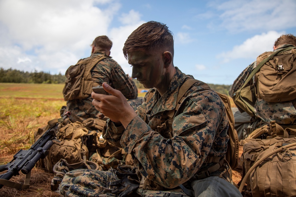 AIMC Patrol Field Leadership Course at Kahuku Training Area