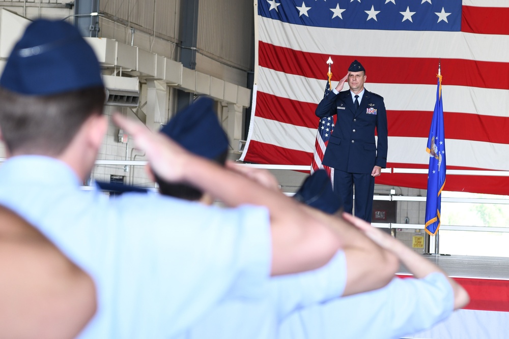 319th Operations Group assumption of command ceremony