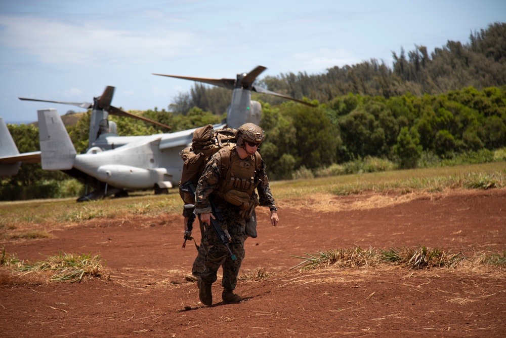 AIMC Patrol Field Leadership Course at Kahuku Training Area