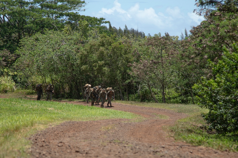 AIMC Patrol Field Leadership Course at Kahuku Training Area