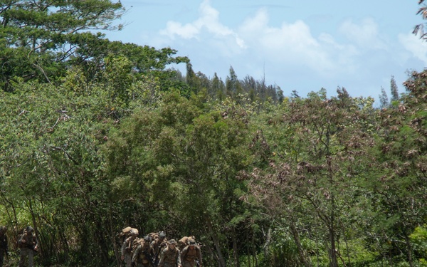 AIMC Patrol Field Leadership Course at Kahuku Training Area