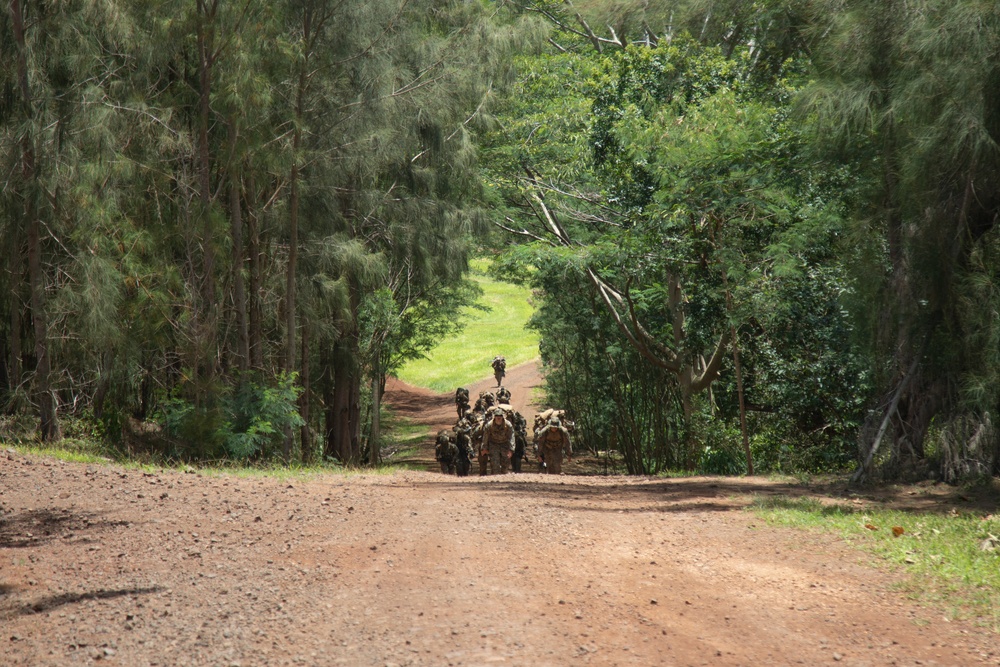 AIMC Patrol Field Leadership Course at Kahuku Training Area