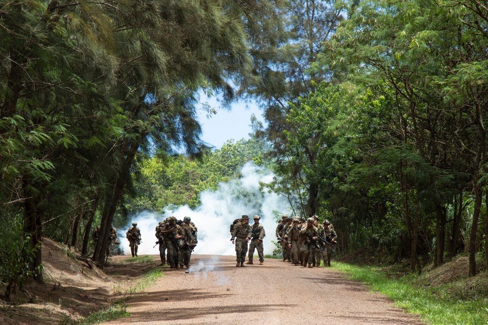 AIMC Patrol Field Leadership Course at Kahuku Training Area