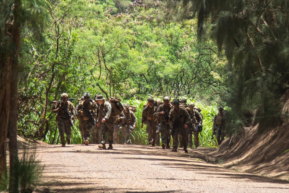 AIMC Patrol Field Leadership Course at Kahuku Training Area