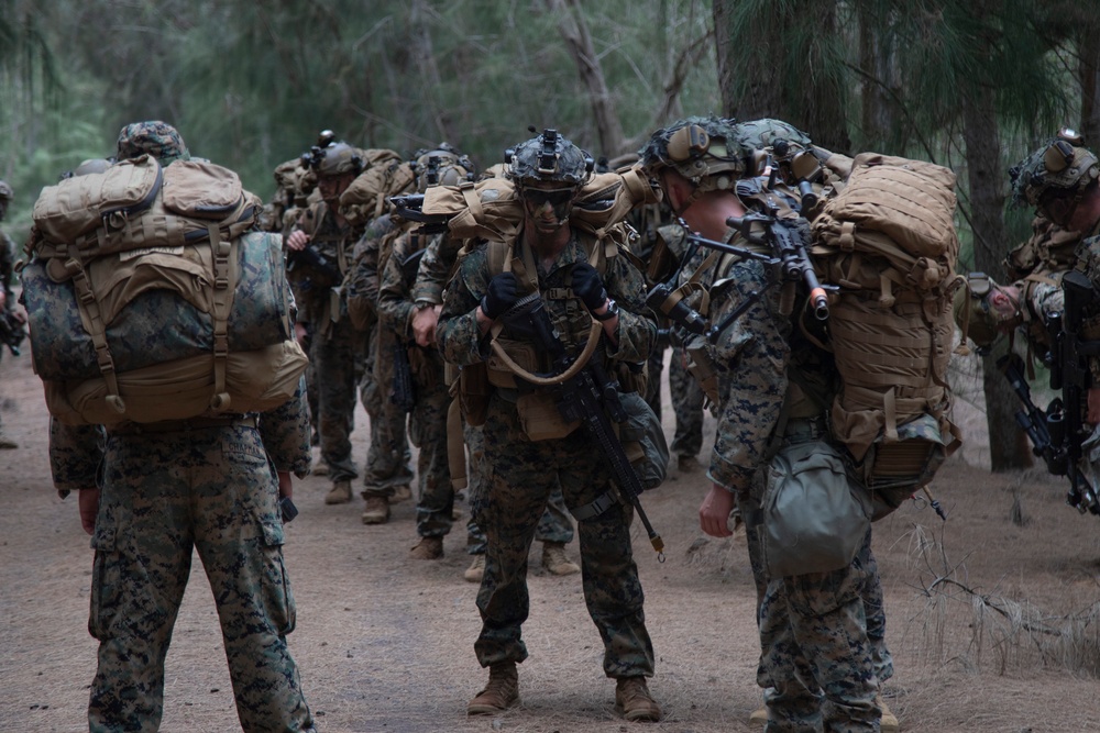 AIMC Patrol Field Leadership Course at Kahuku Training Area