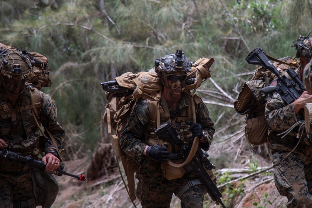 AIMC Patrol Field Leadership Course at Kahuku Training Area