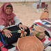 Women sell their handmade products at the USAID-supported Thelept Cultural Center Handicrafts Fair