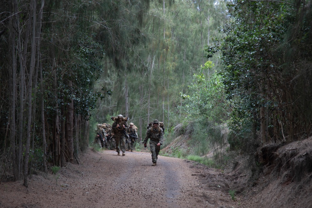 AIMC Patrol Field Leadership Course at Kahuku Training Area