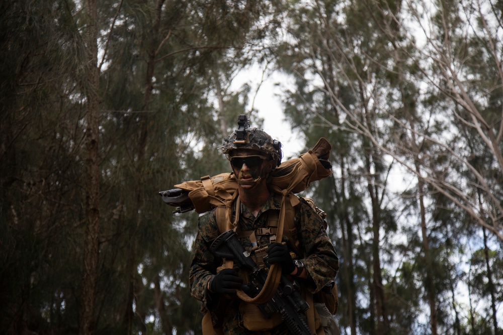 AIMC Patrol Field Leadership Course at Kahuku Training Area