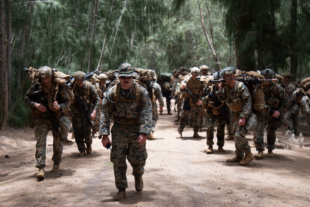 AIMC Patrol Field Leadership Course at Kahuku Training Area