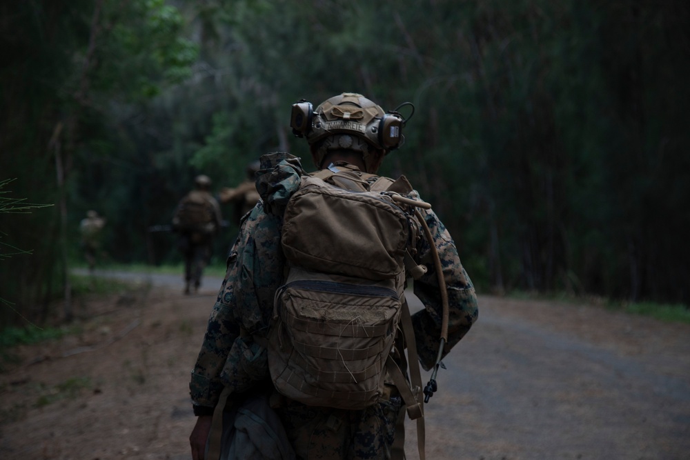 AIMC Patrol Field Leadership Course at Kahuku Training Area