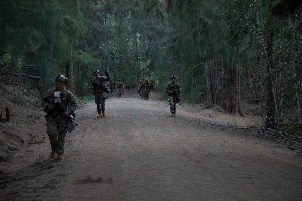 AIMC Patrol Field Leadership Course at Kahuku Training Area