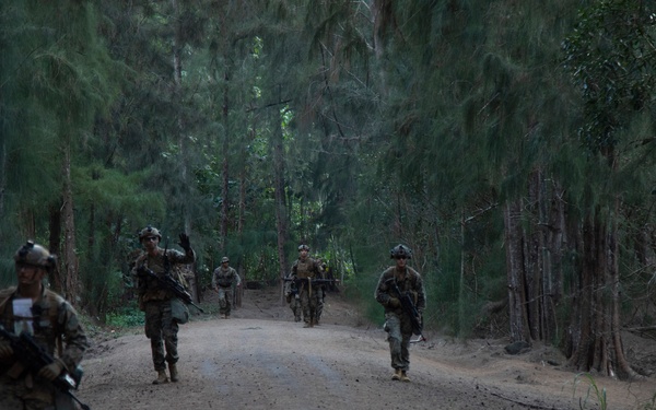 AIMC Patrol Field Leadership Course at Kahuku Training Area