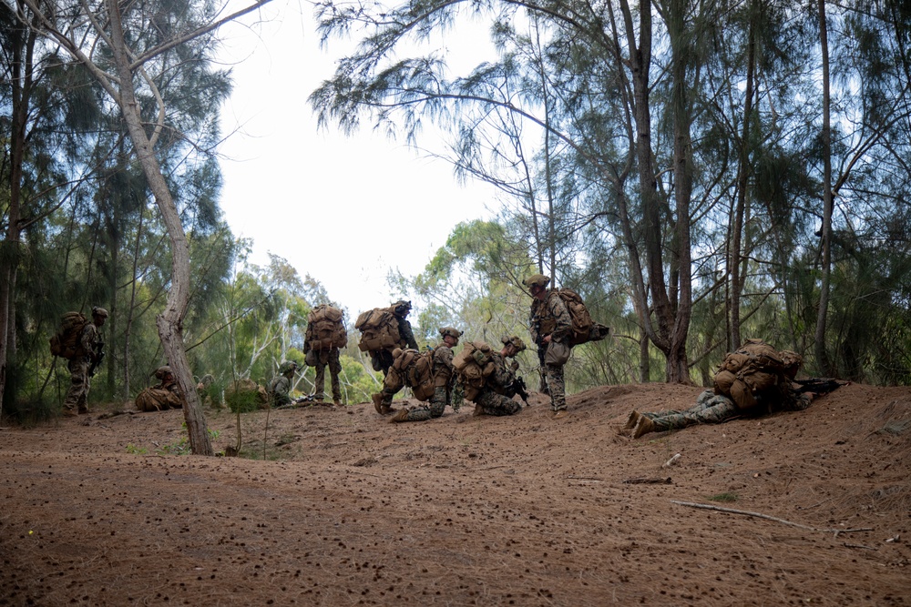 AIMC Patrol Field Leadership Course at Kahuku Training Area