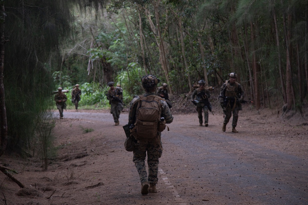 AIMC Patrol Field Leadership Course at Kahuku Training Area