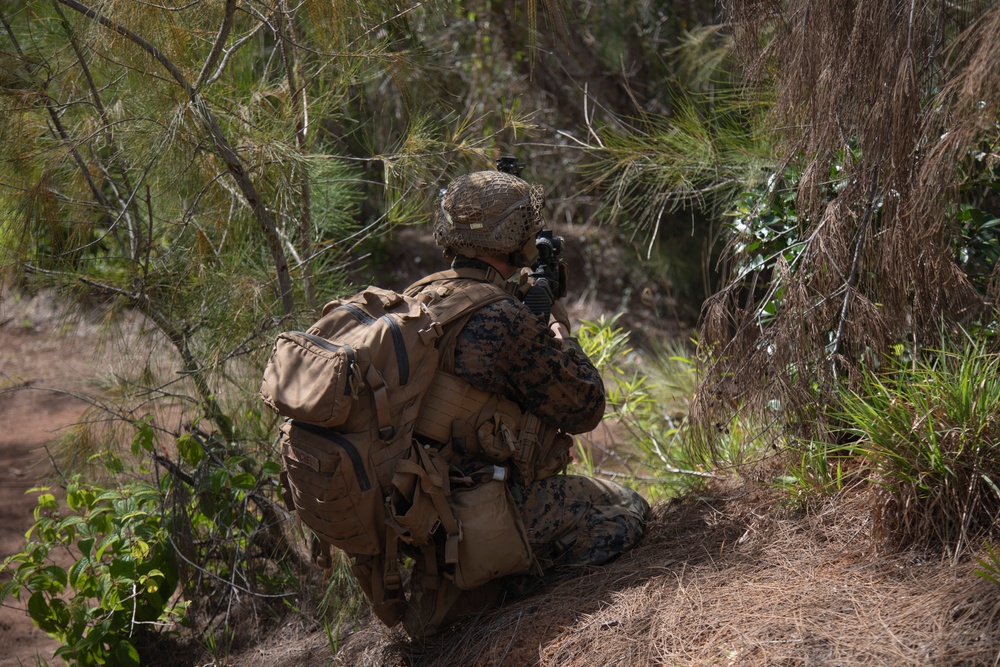 AIMC Patrol Field Leadership Course at Kahuku Training Area