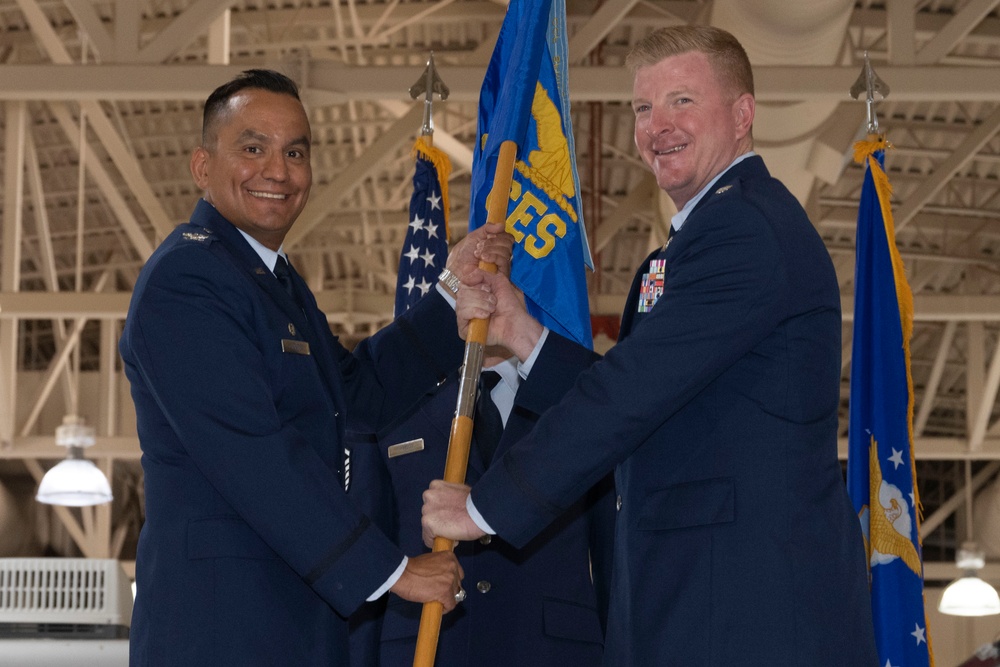 49th CES change of command