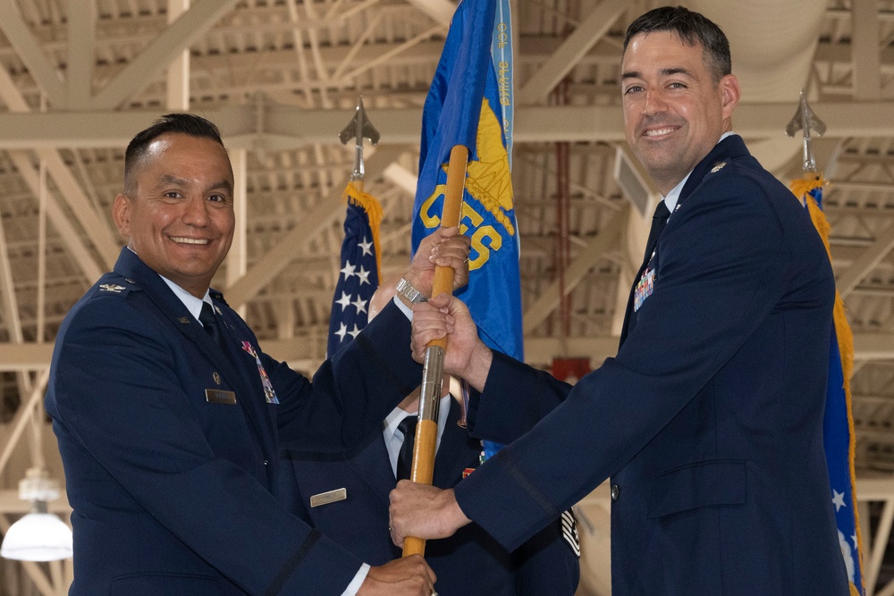 49th CES change of command