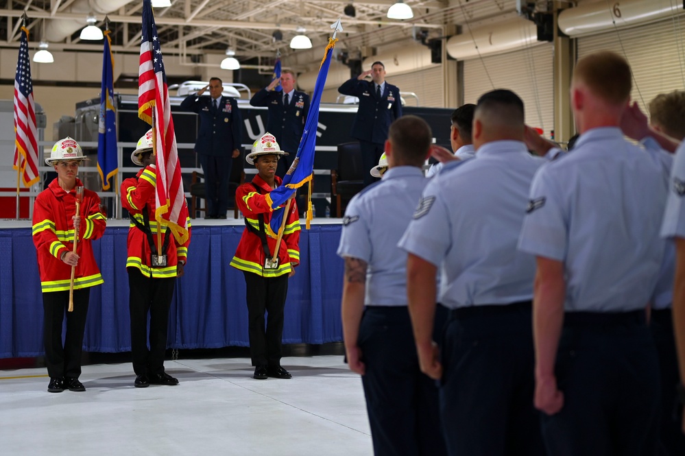 49th CES change of command