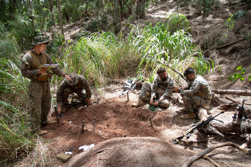 AIMC Patrol Field Leadership Course at Kahuku Training Area