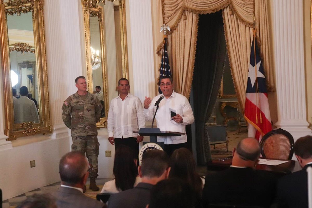 USACE and PREPA signs Memorandum of Agreement for Permanent Repairs at the Guajataca Dam in Isabela