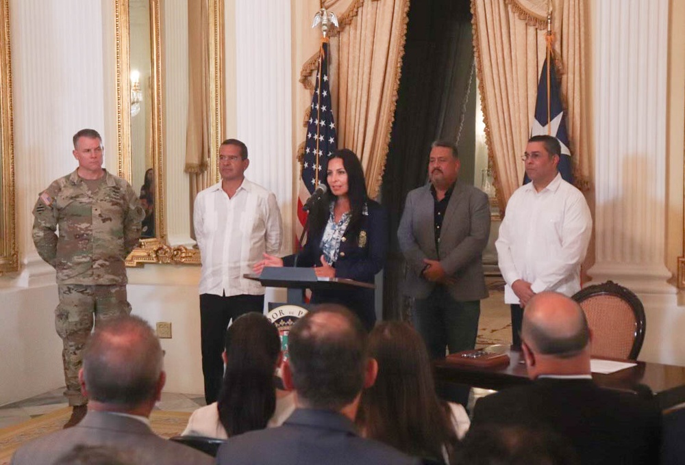 USACE and PREPA signs Memorandum of Agreement for Permanent Repairs at the Guajataca Dam in Isabela