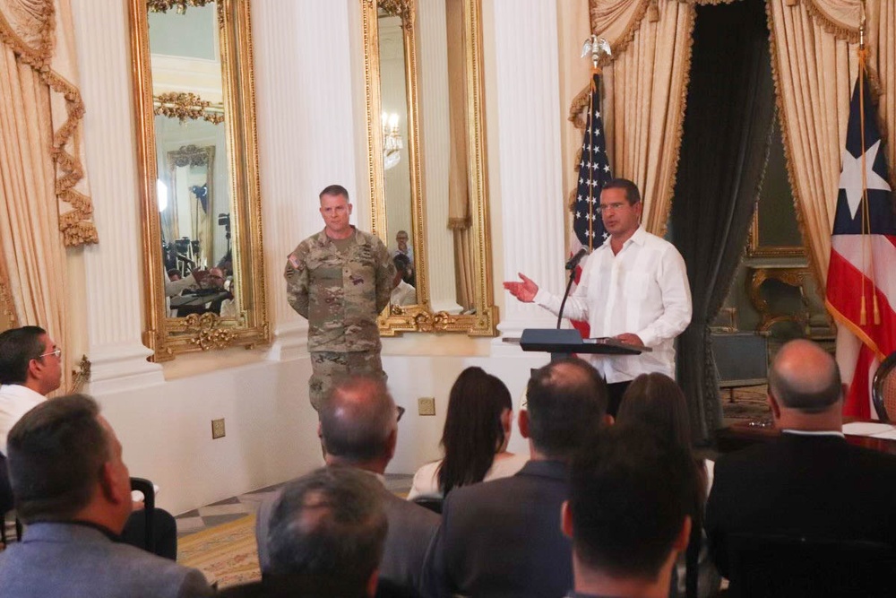 USACE and PREPA signs Memorandum of Agreement for Permanent Repairs at the Guajataca Dam in Isabela