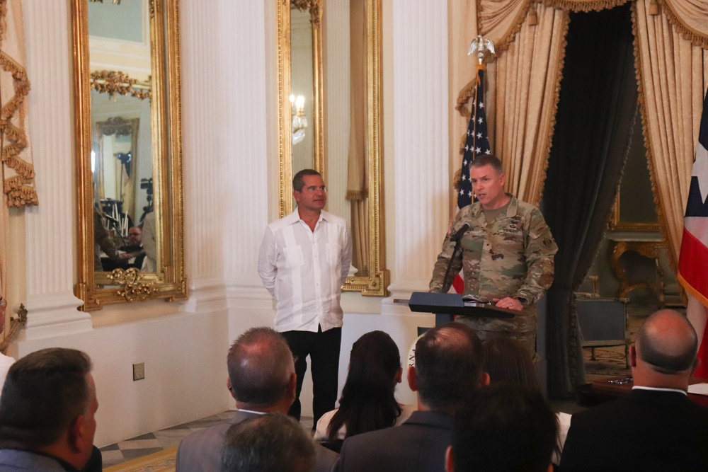 USACE and PREPA signs Memorandum of Agreement for Permanent Repairs at the Guajataca Dam in Isabela