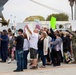 Family Members Wave to Returning USS Decatur Sailors