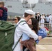 USS Decatur Reunited with Families after Deployment