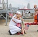 USS Decatur Sailors Greet Family After Returning from Deployment