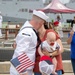 USS Decatur Sailors Greet Family After Returning from Deployment