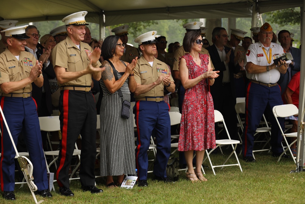 Marine recruiting commander passes on responsibility of Northeast US