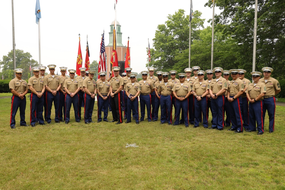 Marine recruiting commander passes on responsibility of Northeast US