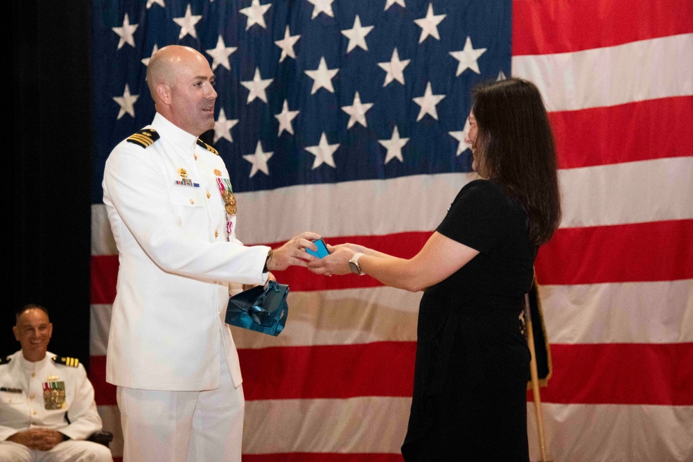 NMCB 133 Change of Command