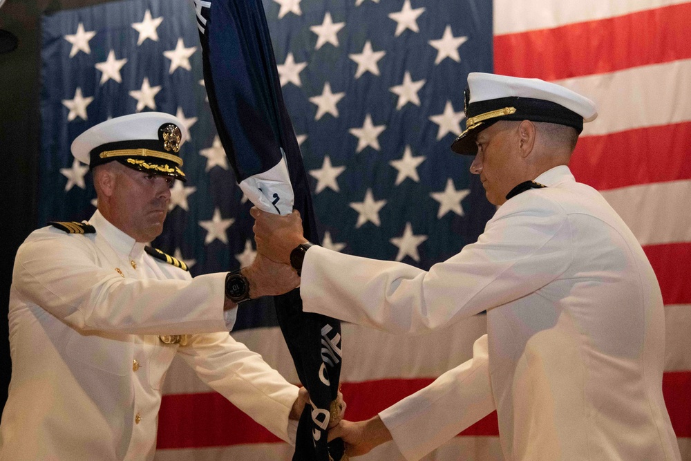 NMCB 133 Change of Command