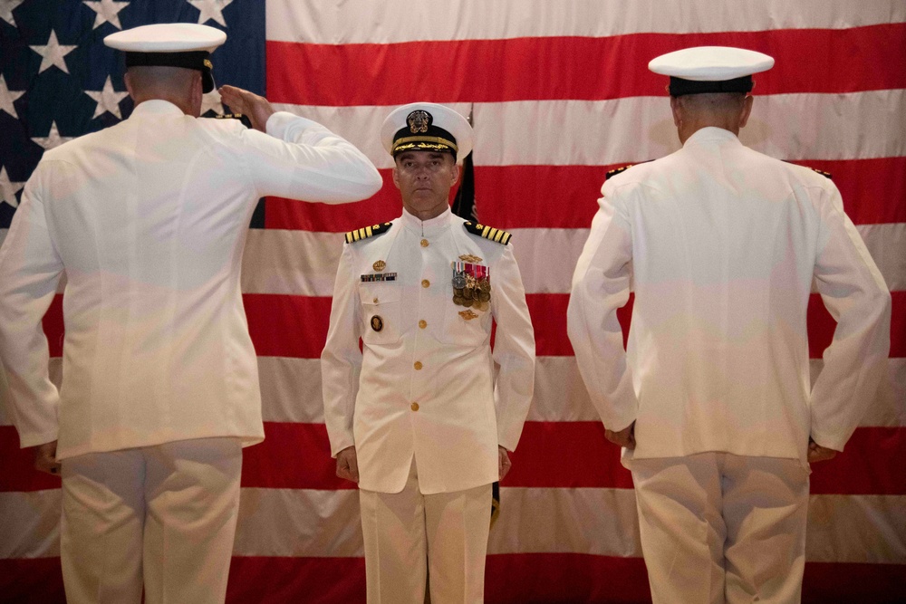 NMCB 133 Change of Command