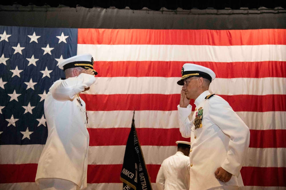 NMCB 133 Change of Command