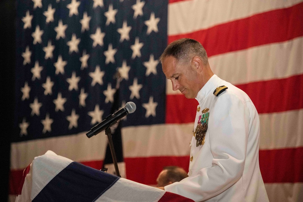 NMCB 133 Change of Command