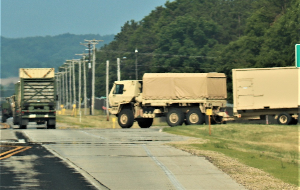 Training operations for 87th Training Division's Warrior Exercise 87-23-01