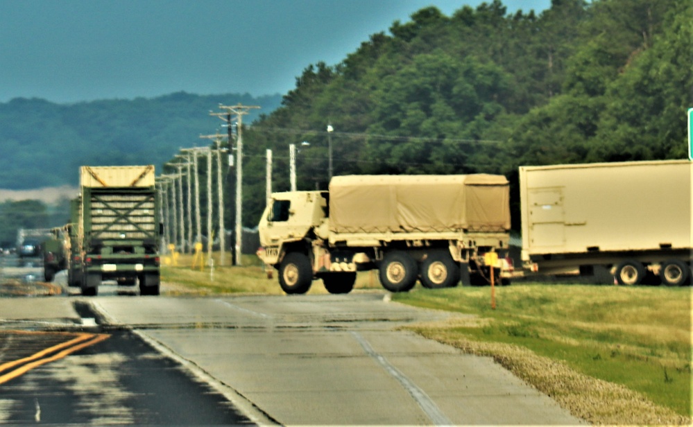 Training operations for 87th Training Division's Warrior Exercise 87-23-01