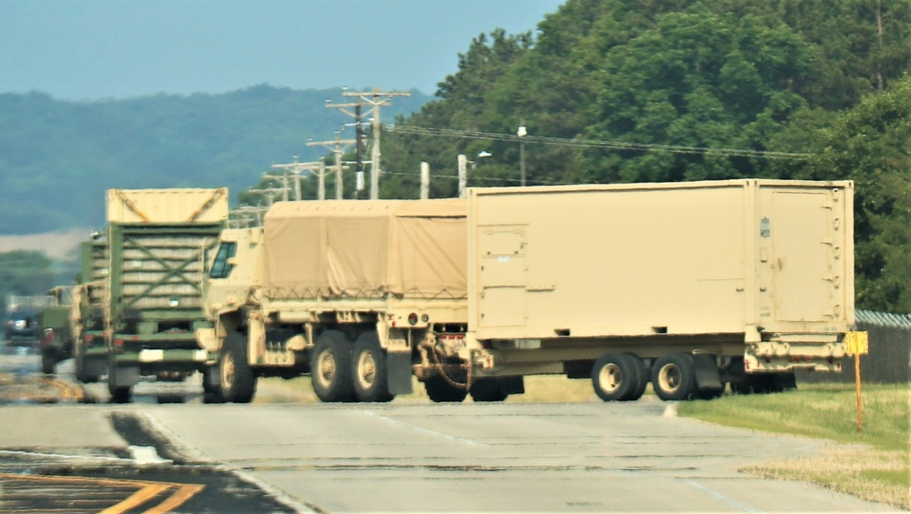 Training operations for 87th Training Division's Warrior Exercise 87-23-01