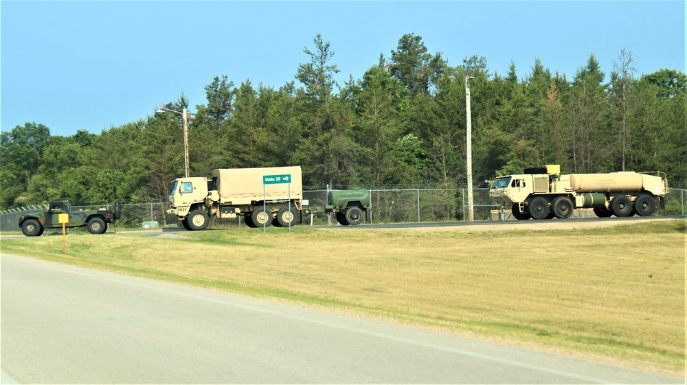 Training operations for 87th Training Division's Warrior Exercise 87-23-01