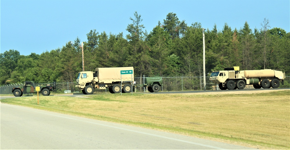 Training operations for 87th Training Division's Warrior Exercise 87-23-01