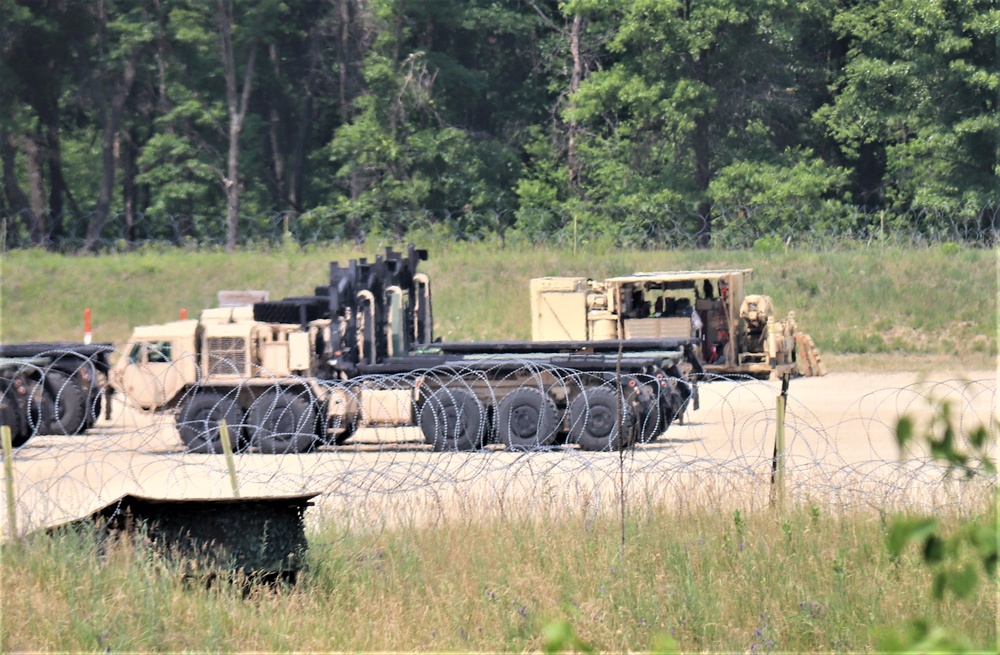 Training operations for 87th Training Division's Warrior Exercise 87-23-01