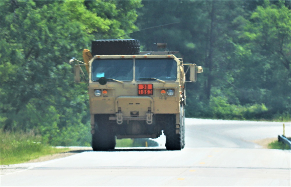 Training operations for 87th Training Division's Warrior Exercise 87-23-01