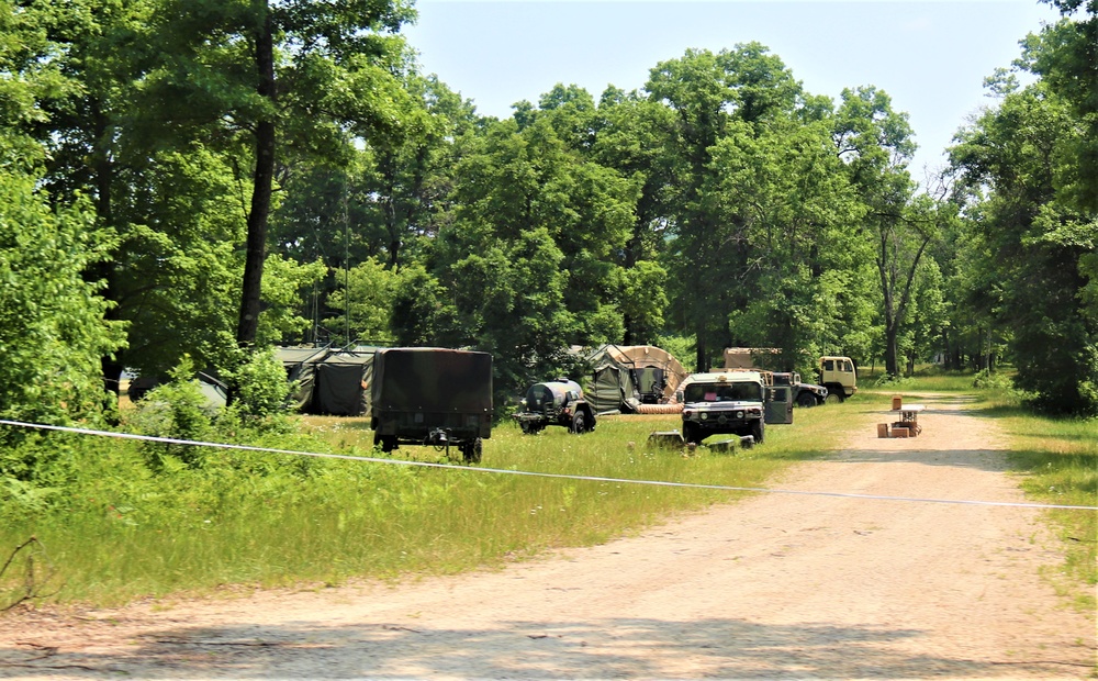 Training operations for 87th Training Division's Warrior Exercise 87-23-01