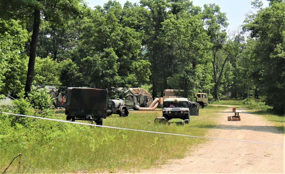 Training operations for 87th Training Division's Warrior Exercise 87-23-01