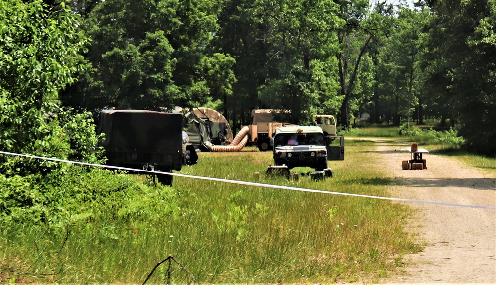 Training operations for 87th Training Division's Warrior Exercise 87-23-01