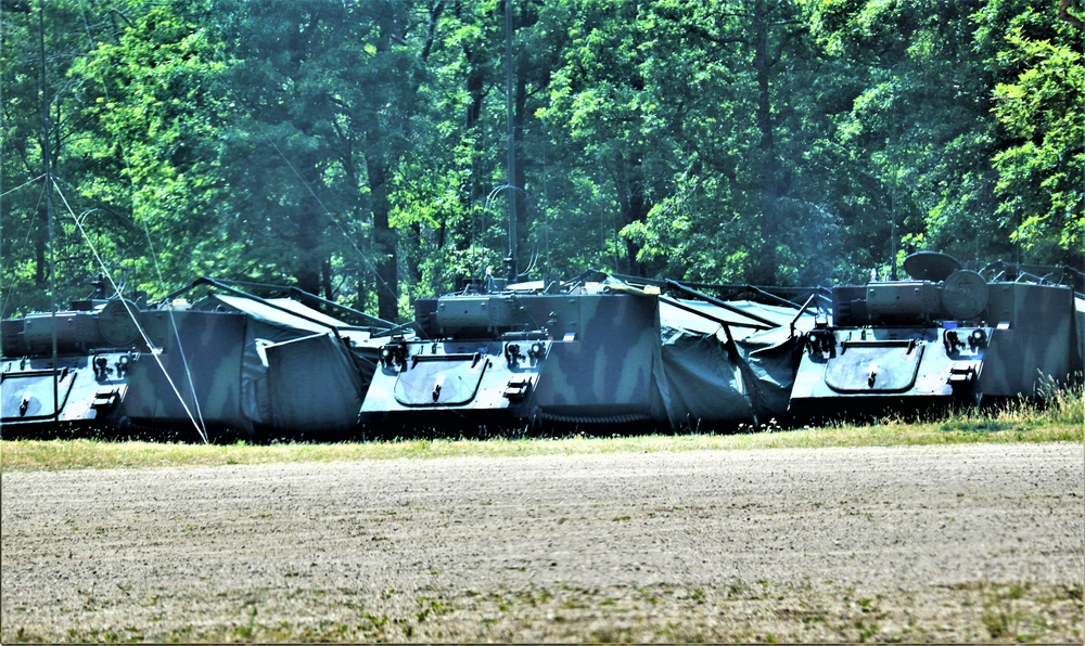 Training operations for 87th Training Division's Warrior Exercise 87-23-01